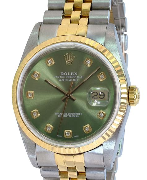 rolex 16233 green dial|rolex 16233 price list.